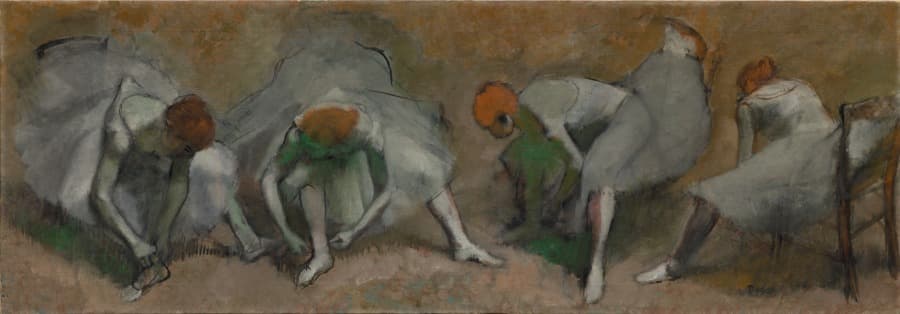 Frieze of Dancers — Edgar Degas