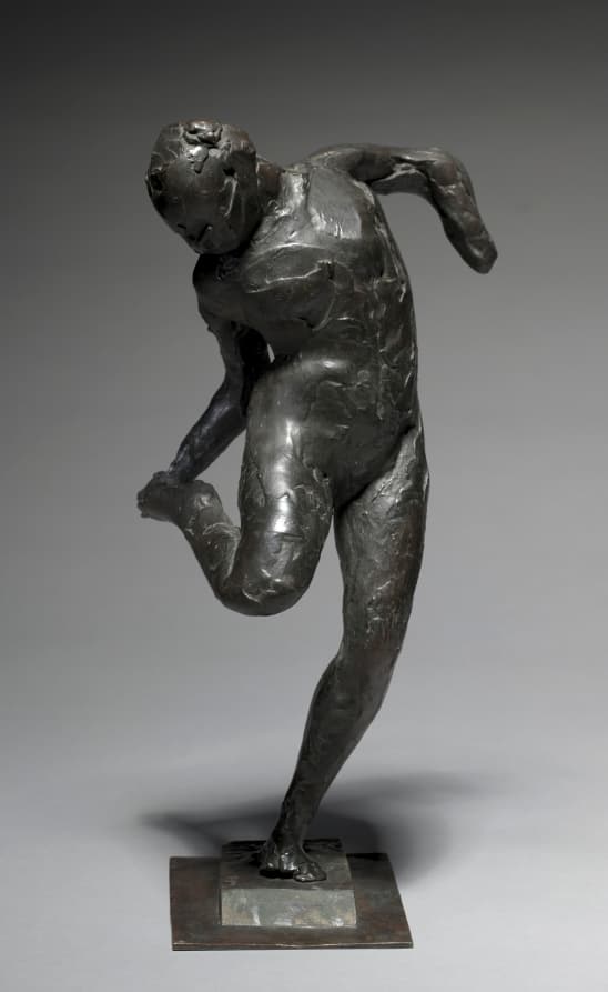 Dancer Looking at the Sole of her Right Foot — Edgar Degas