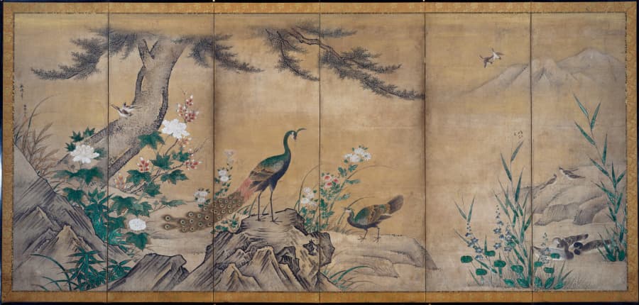Birds and Flowers — Kano Mitsunobu