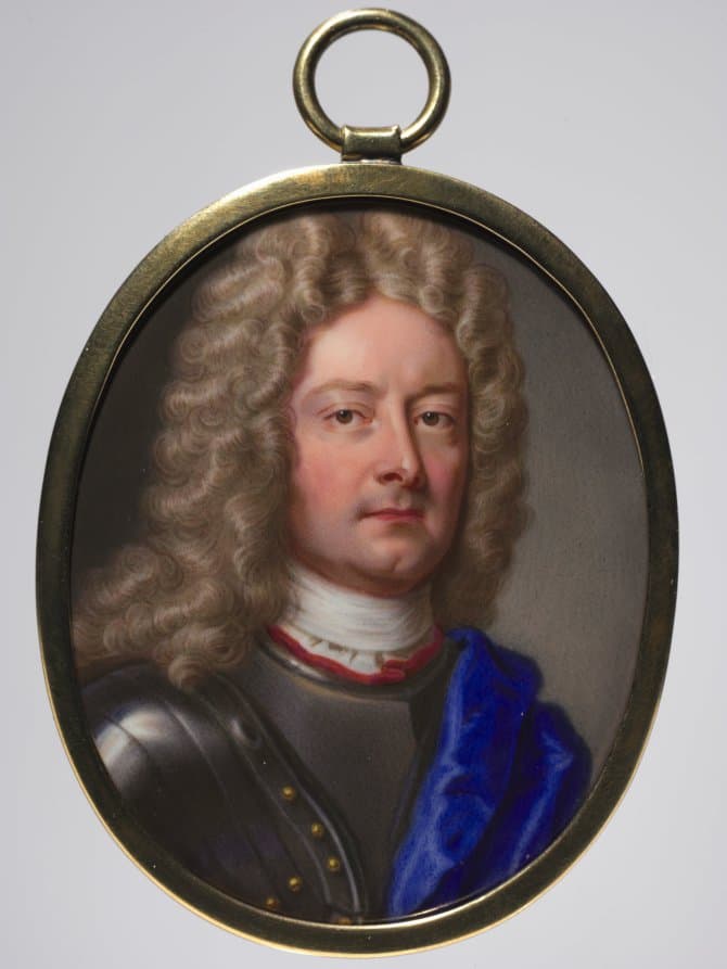 Portrait of John Churchill, 1st Duke of Marlborough — Christian Friedrich Zincke