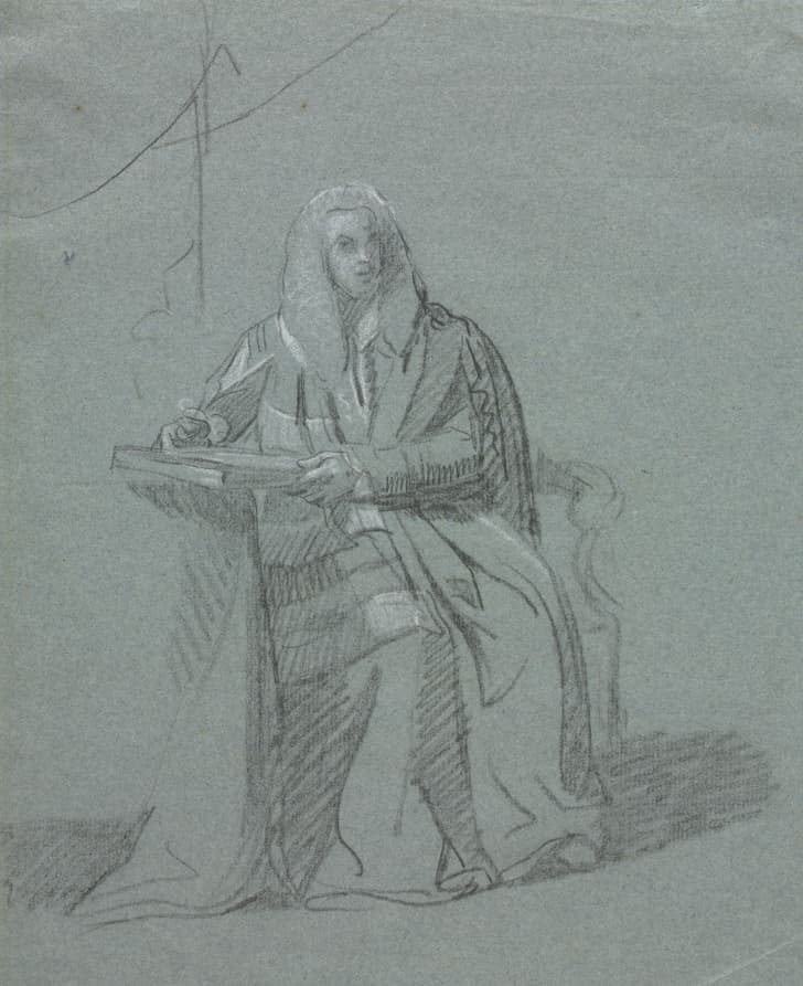 Portrait of William Murray, Earl of Mansfield (1705-1793) — John Singleton Copley