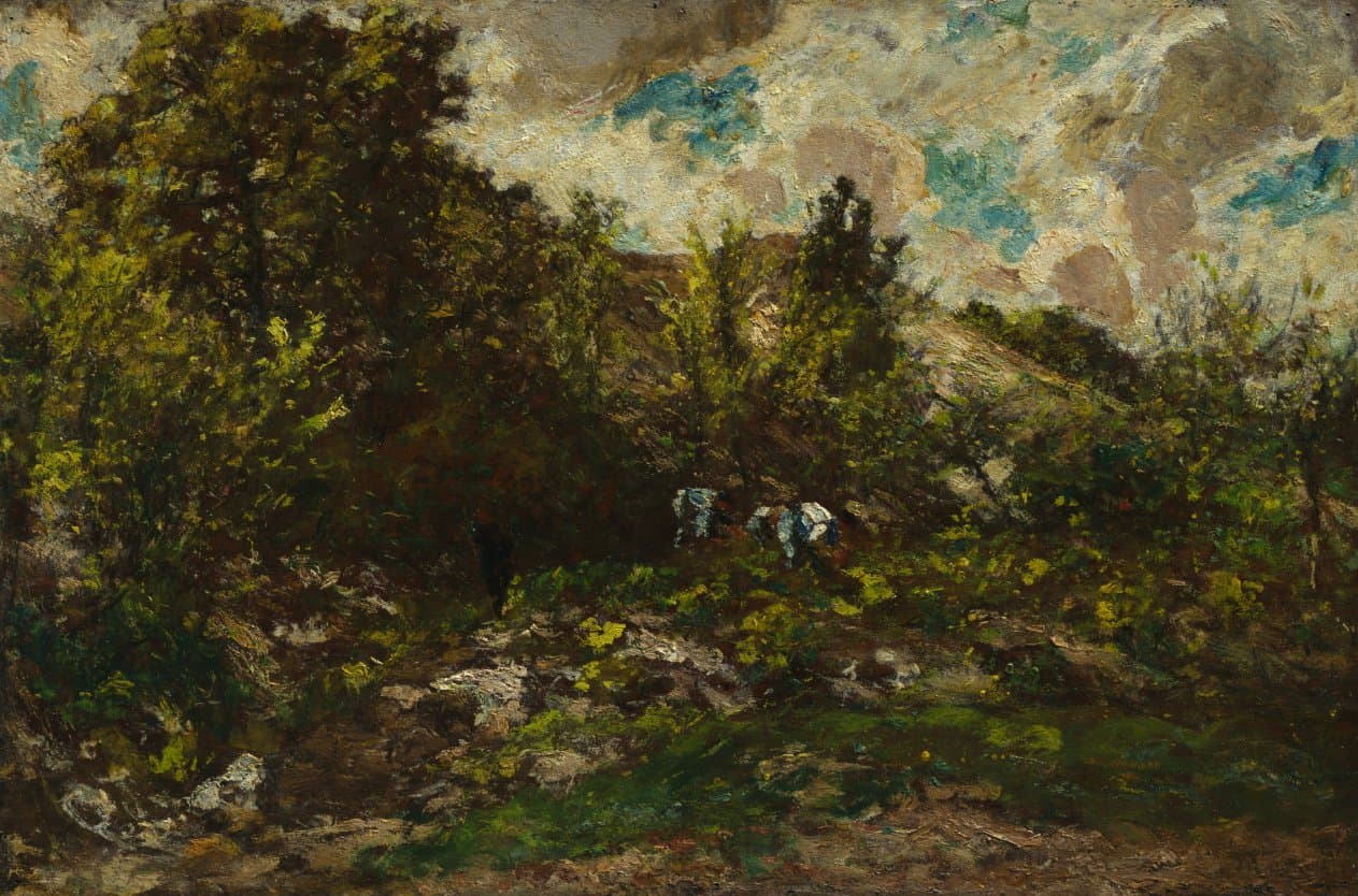 Autumn — Adolphe Monticelli