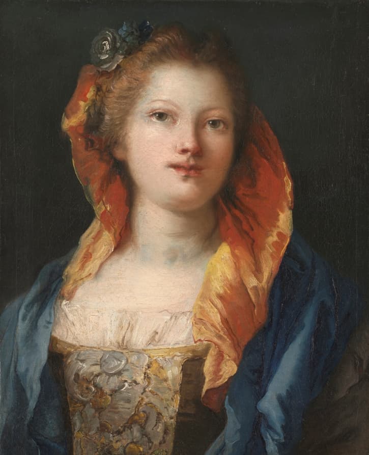 Portrait of a Woman — Giovanni Domenico Tiepolo