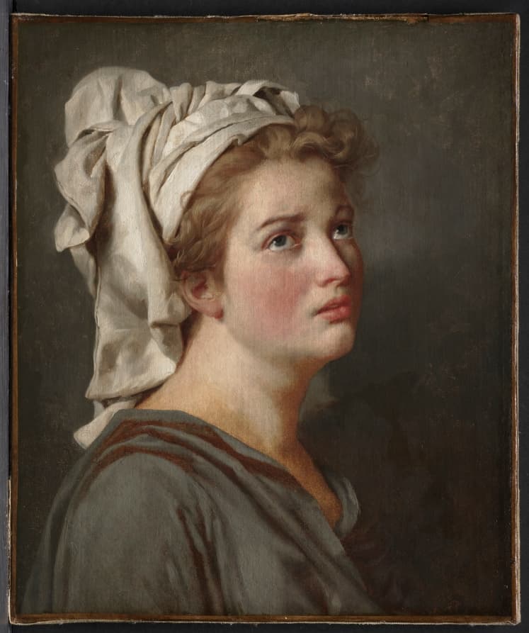 Young Woman with a Turban — Jacques-Louis David
