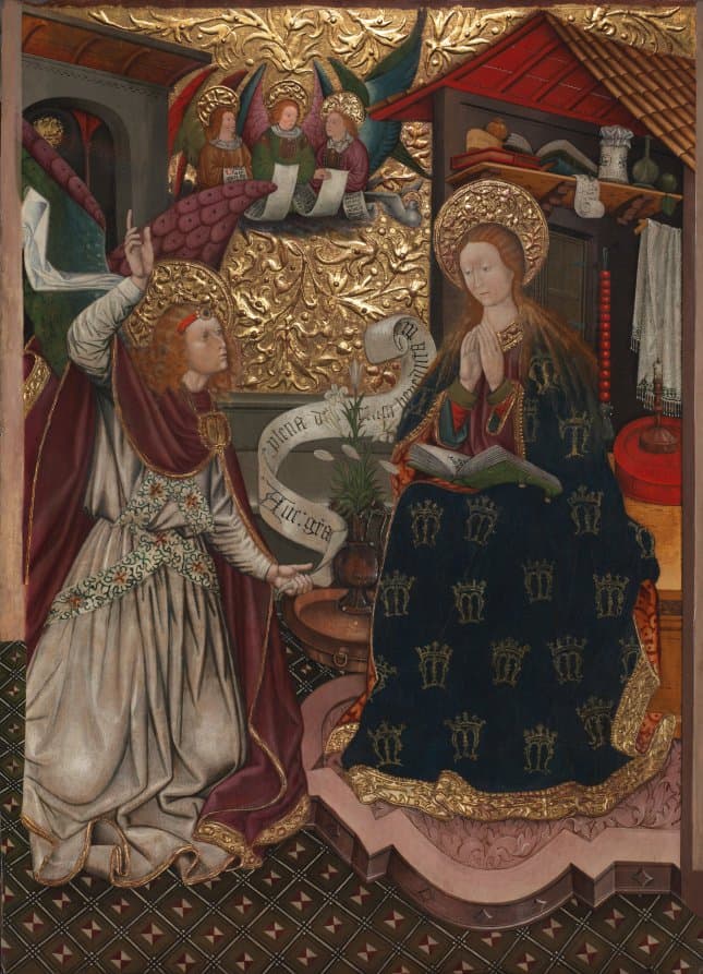 The Annunciation — Jaume Ferrer the Younger