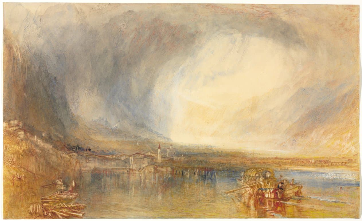 Flüelen, from the Lake of Lucerne — Joseph Mallord William Turner
