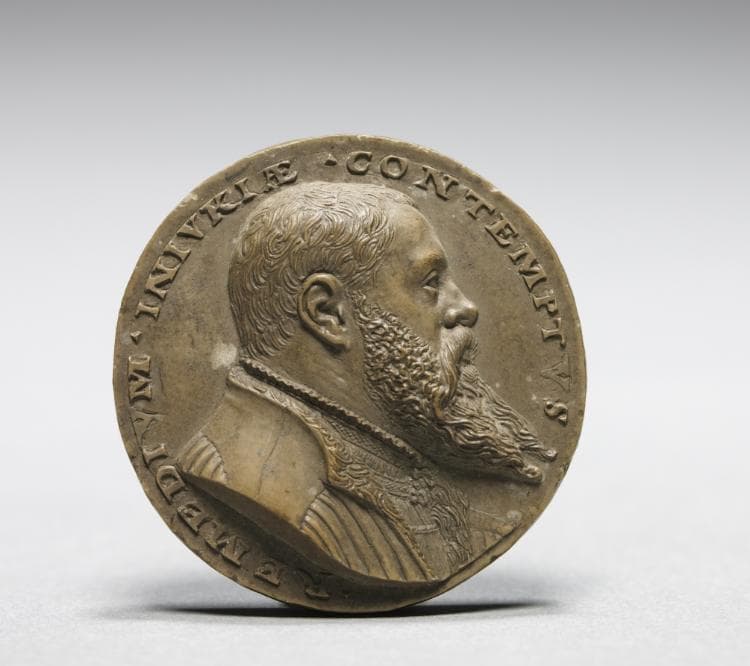 Model for the Obverse of the Medal of Son of Martin III Geuder — Matthes Gebel