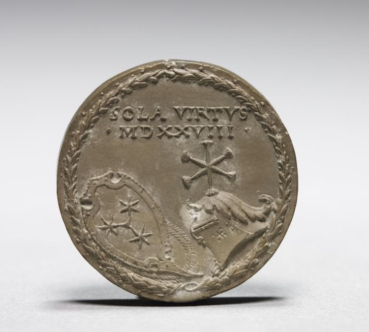 Model for the Reverse of the Medal of Martin III Geuder — Matthes Gebel