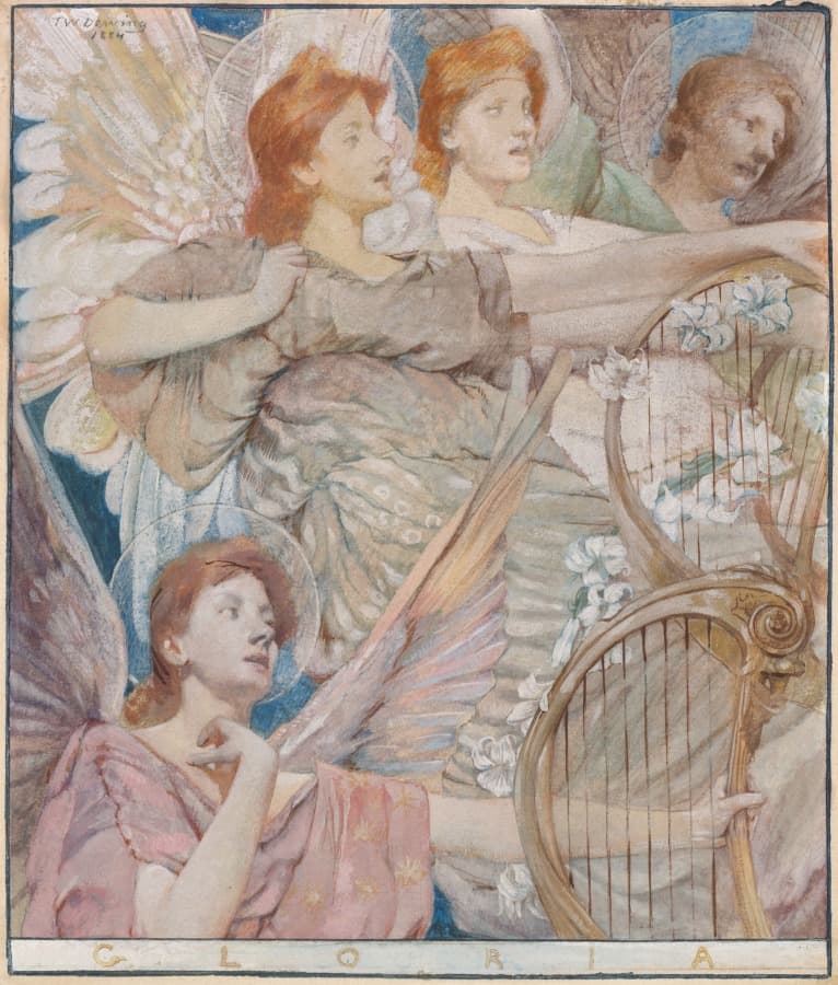 Gloria — Thomas Wilmer Dewing