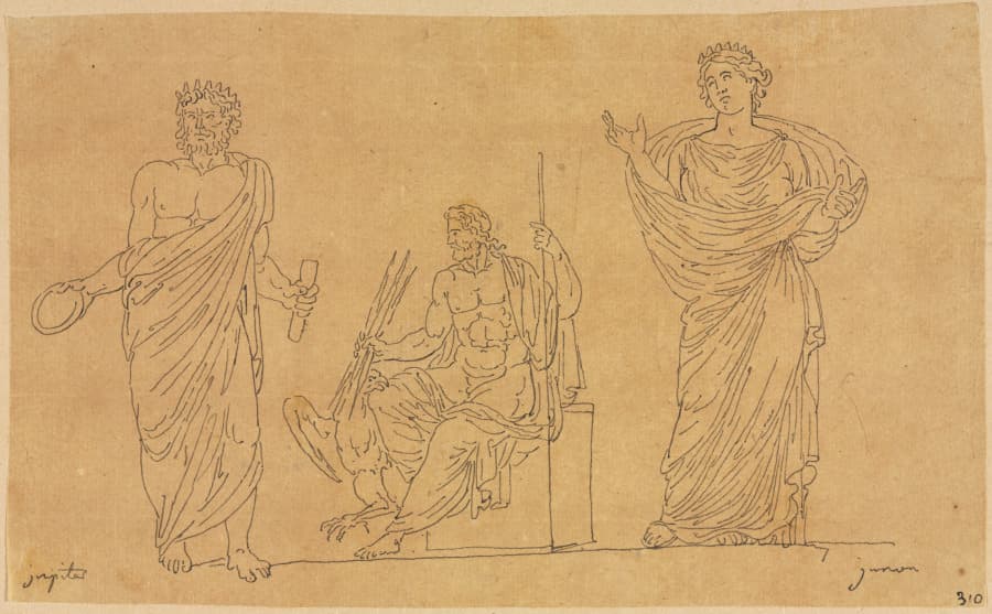 Gods and Goddess — Jacques-Louis David