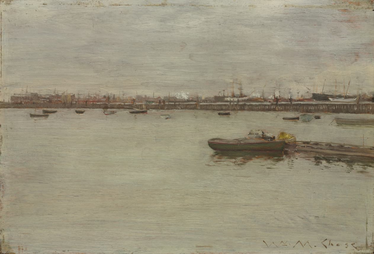 Gray Day on the Bay — William Merritt Chase