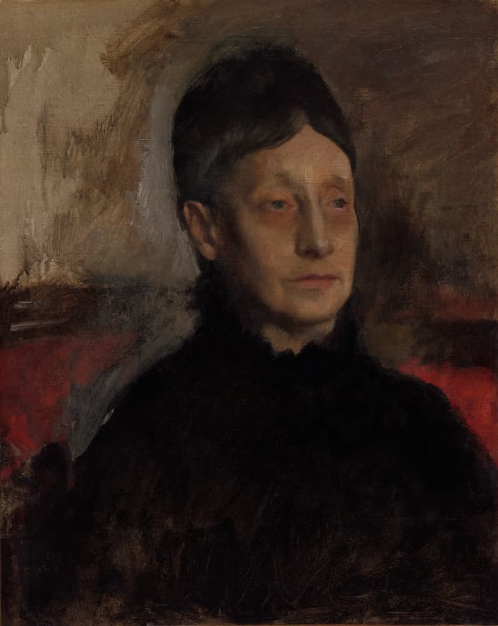 Stefanina Primicile Carafa, Marchioness of Cicerale and Duchess of Montejasi — Edgar Degas