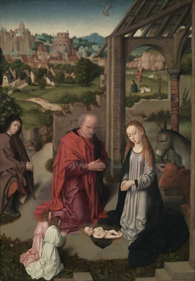The Nativity — Gerard David