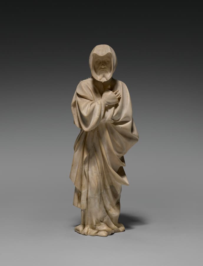 Mourner from the Tomb of Philip the Bold, Duke of Burgundy (1364–1404) — Claus de Werve