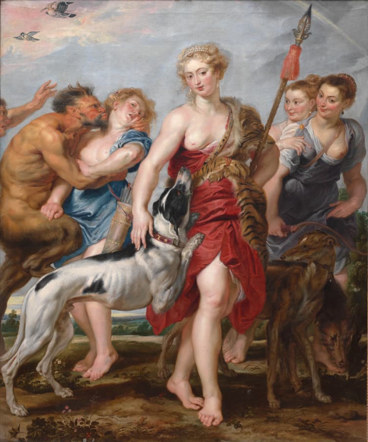 Diana and Her Nymphs Departing for the Hunt — Peter Paul Rubens
