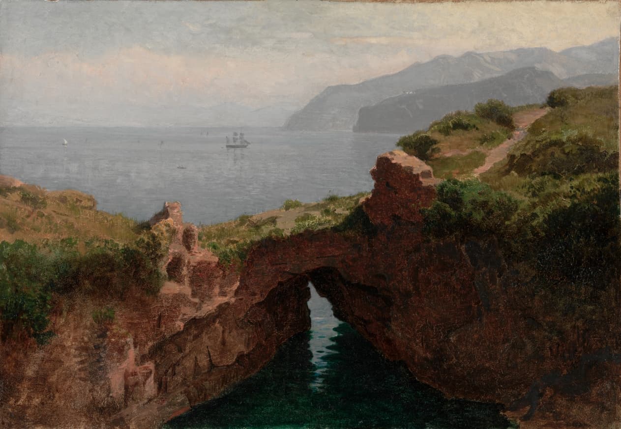 Natural Bridge, Sorrento — William Stanley Haseltine