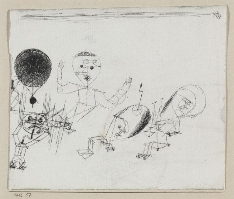 With the Dot — Paul Klee