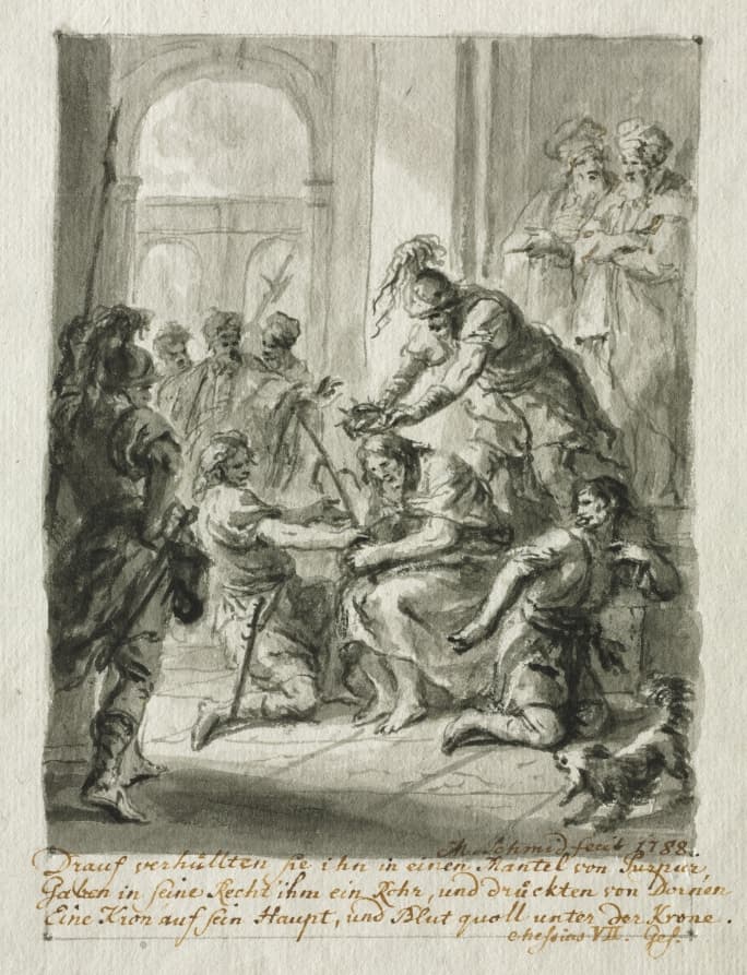 Christ Crowned with Thorns — Martin Johann Schmidt