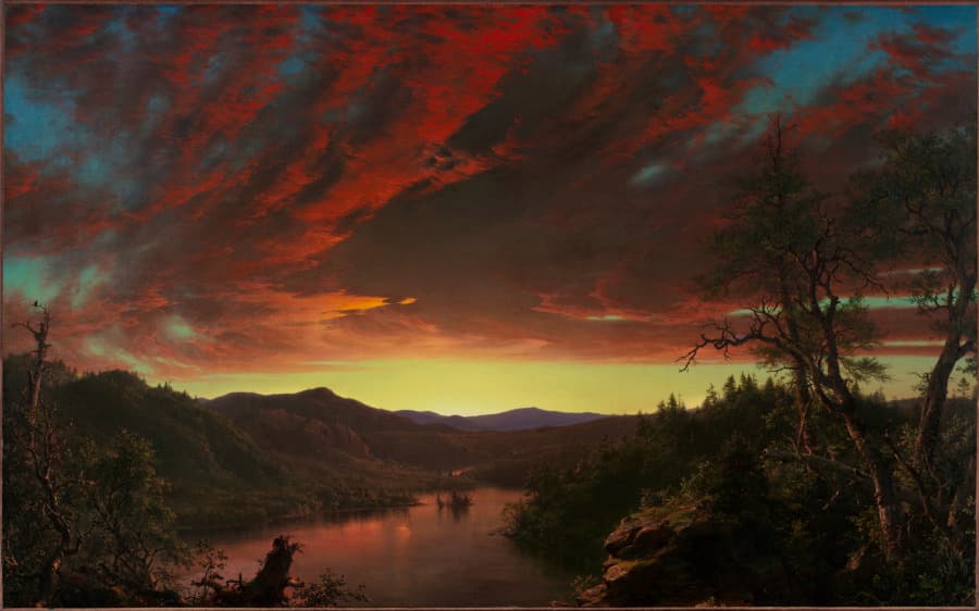 Twilight in the Wilderness — Frederic Edwin Church