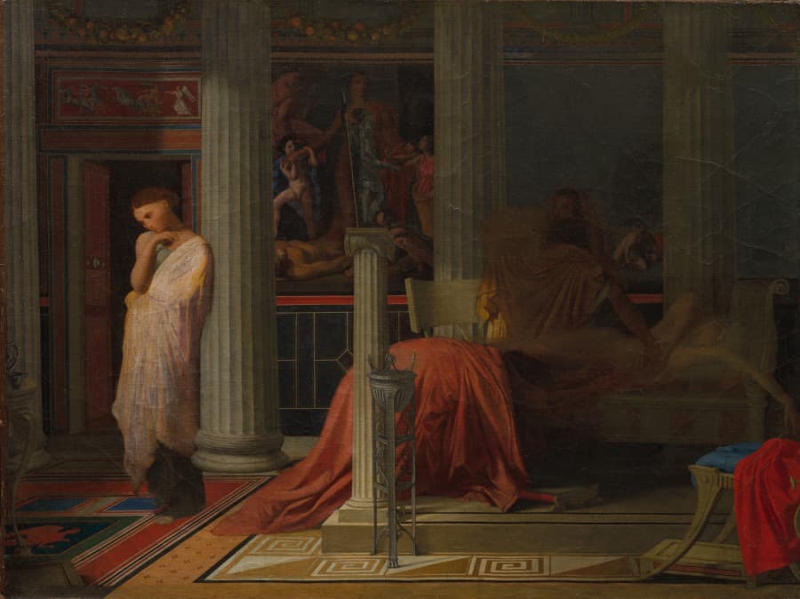 Antiochus and Stratonice — Jean-Auguste-Dominique Ingres