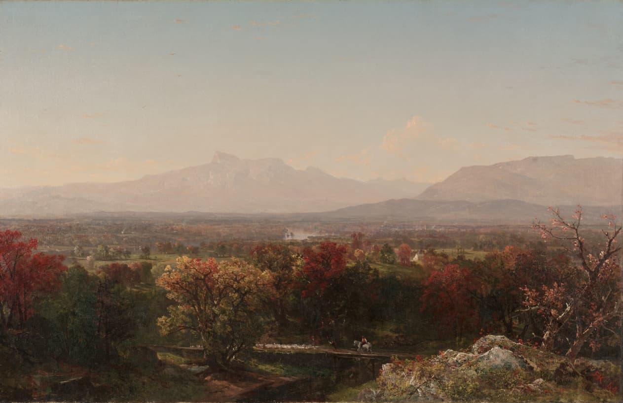 An October Day in the White Mountains — John Frederick Kensett