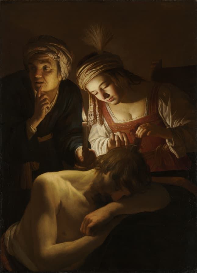 Samson and Delilah — Gerrit van Honthorst