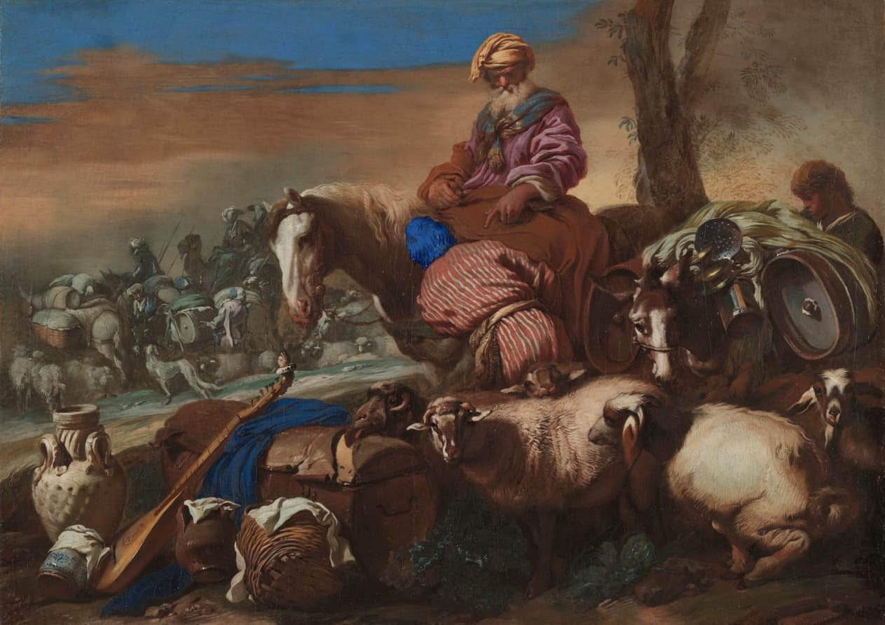The Oath of Abraham’s Servant — Giovanni Benedetto Castiglione