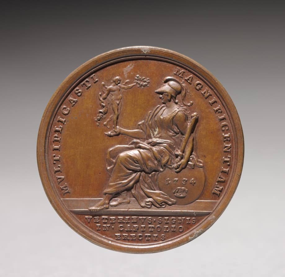 Portrait of Pope Clement XII Corsini (reverse) — Ottone Hamerani