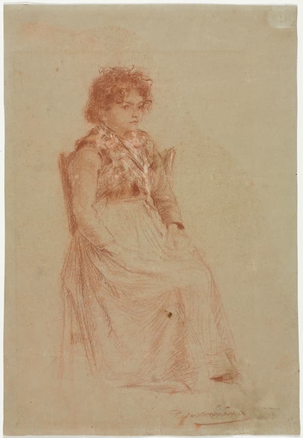 Peasant Woman — Friedrich Gauermann