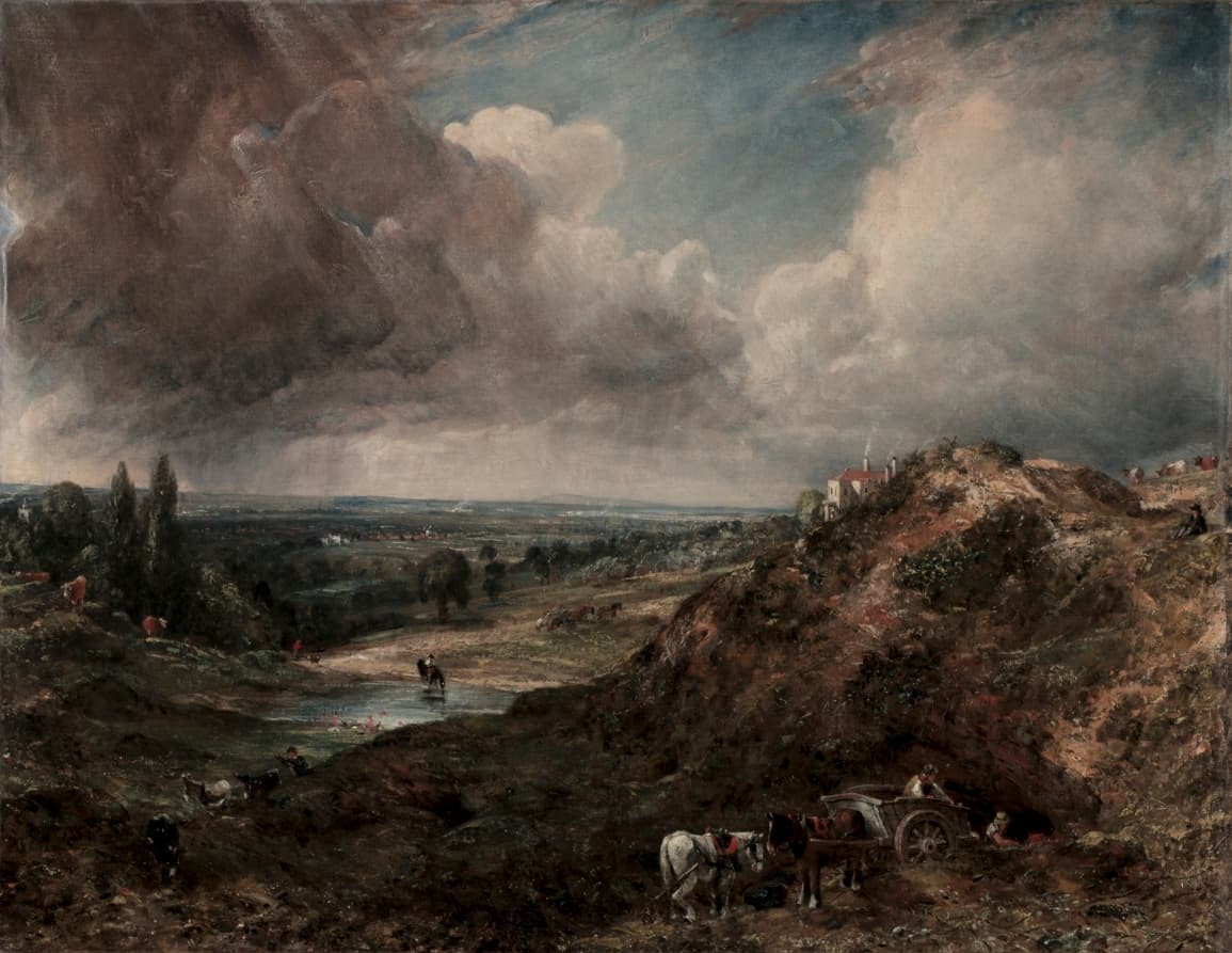 Branch Hill Pond, Hampstead — John Constable