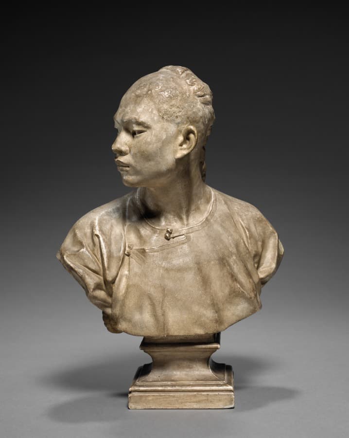 Bust of a Chinese — Jean-Baptiste Carpeaux