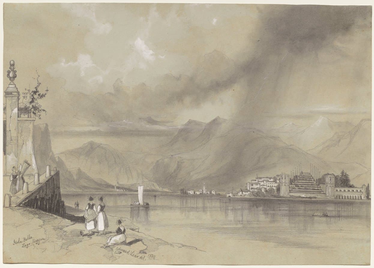 Isola Bella, Lago Maggiore — Edward Lear