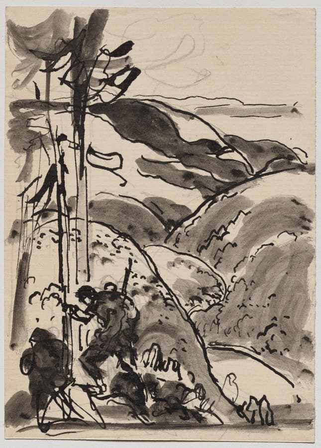 Dans les Vosges — Auguste Louis Lepère