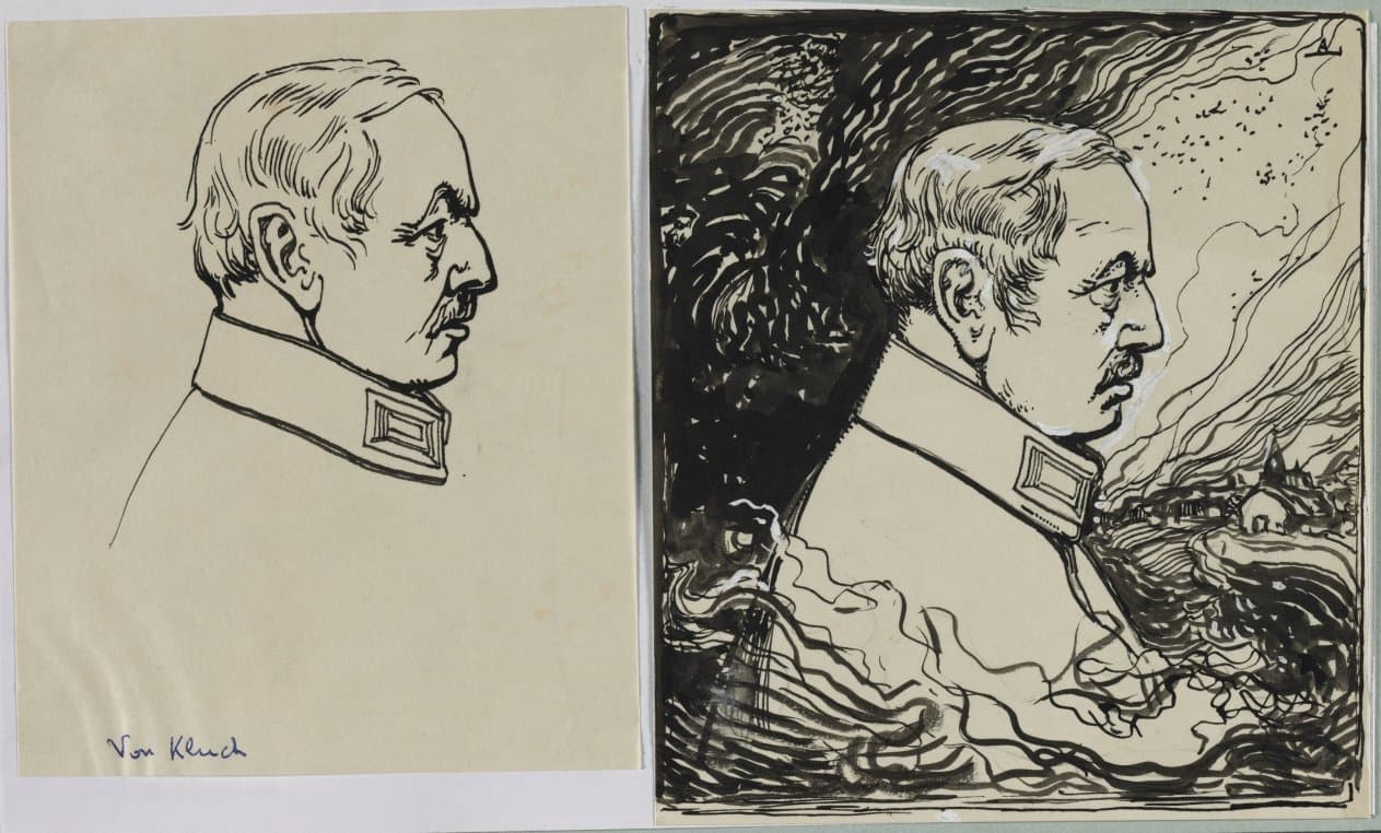 Von Kluck — Auguste Louis Lepère