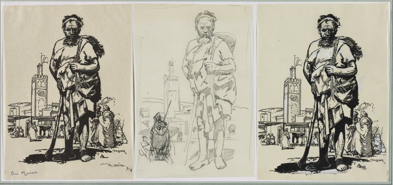 Au Maroc — Auguste Louis Lepère