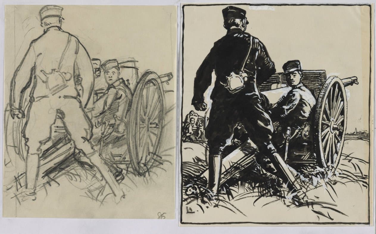 Artillelurs belges — Auguste Louis Lepère