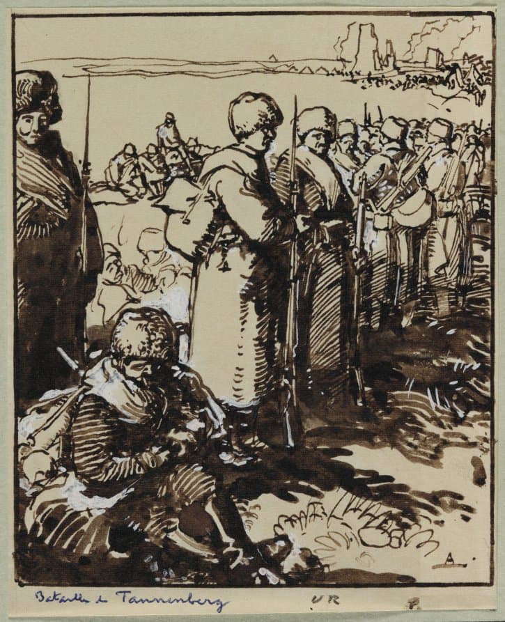 Bataille de Tannenberg — Auguste Louis Lepère
