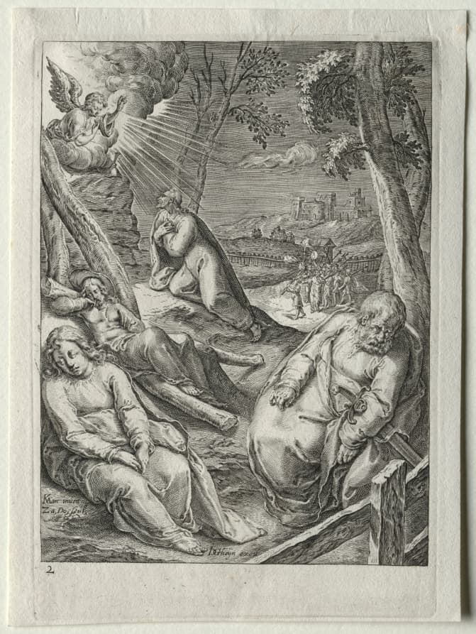 Passion Set:  Christ on the Mount of Olives — Zacharias Dolendo