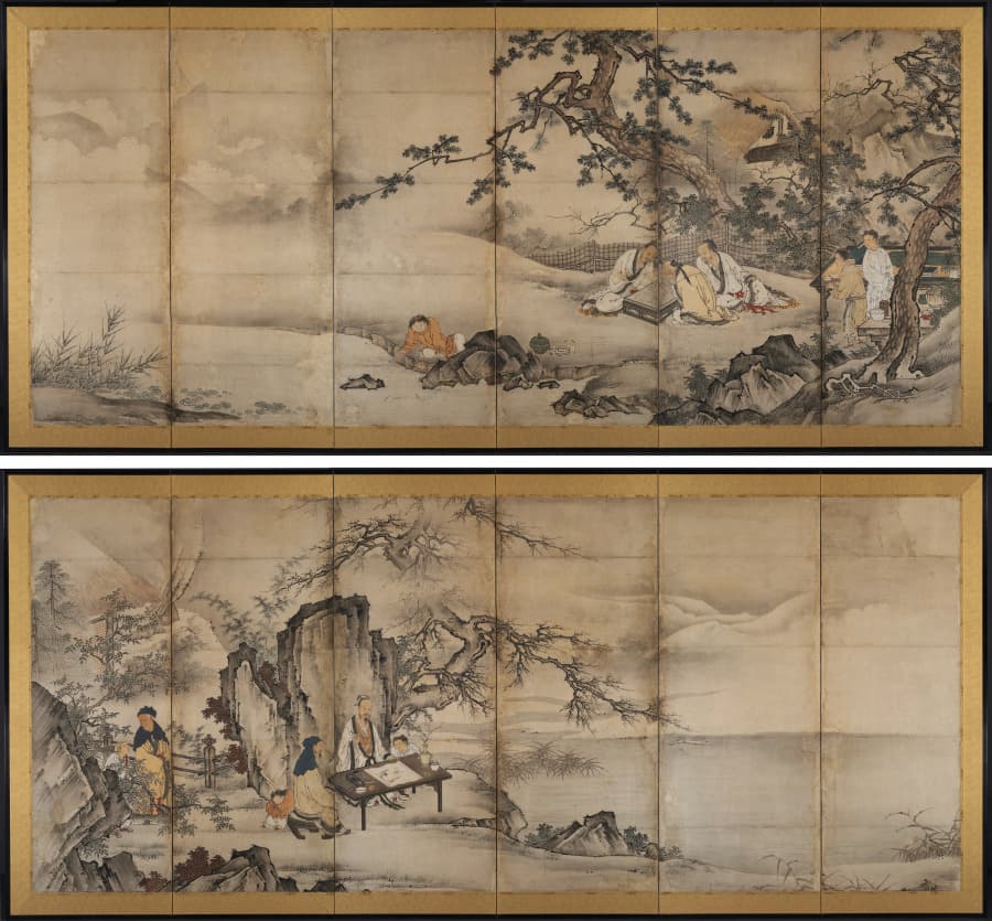 The Four Accomplishments — Kano Shōei