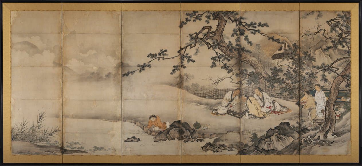 The Four Accomplishments — Kano Shōei