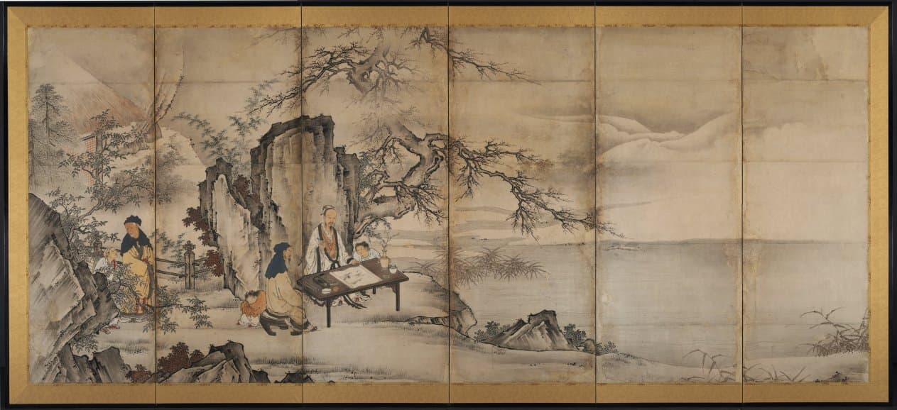 The Four Accomplishments — Kano Shōei