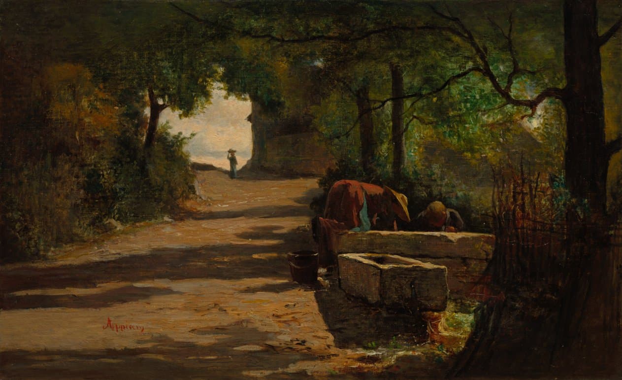 Well at the Side of a Road — Adolphe Appian