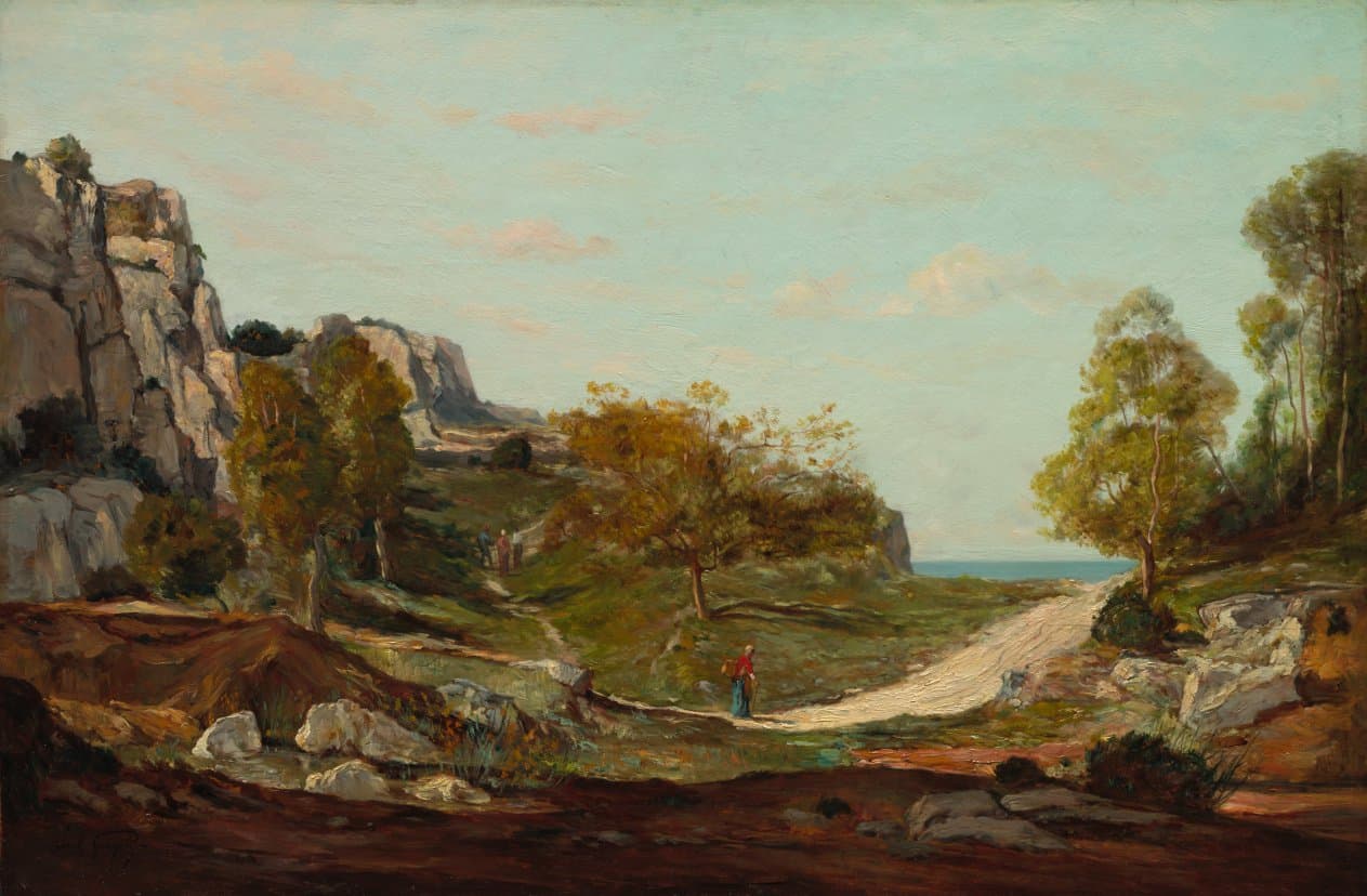 Landscape at Saint-André, Near Marseilles — Paul Guigou