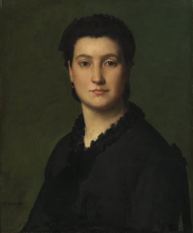 Portrait of a Woman — Jean-Jacques Henner