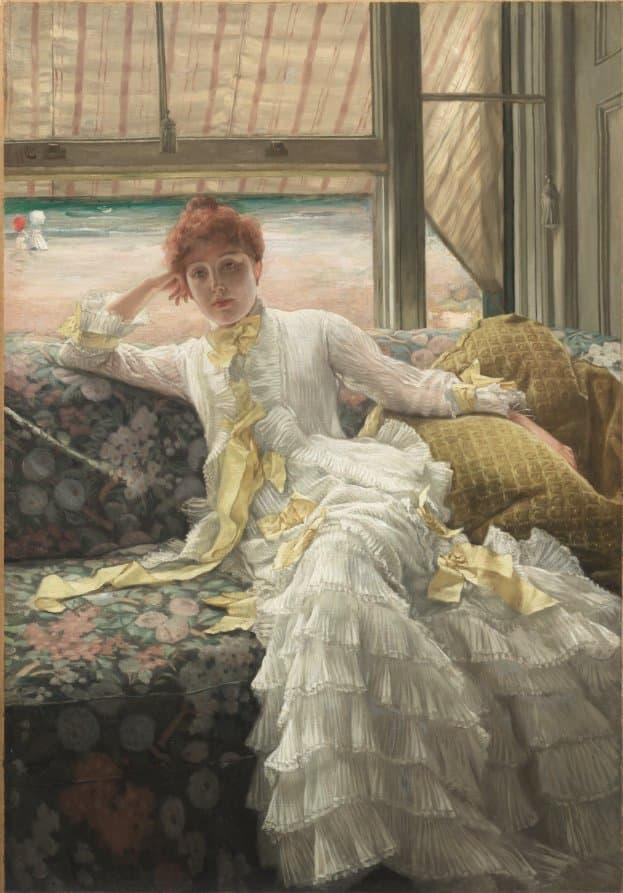 Seaside (July: Specimen of a Portrait) — James Tissot