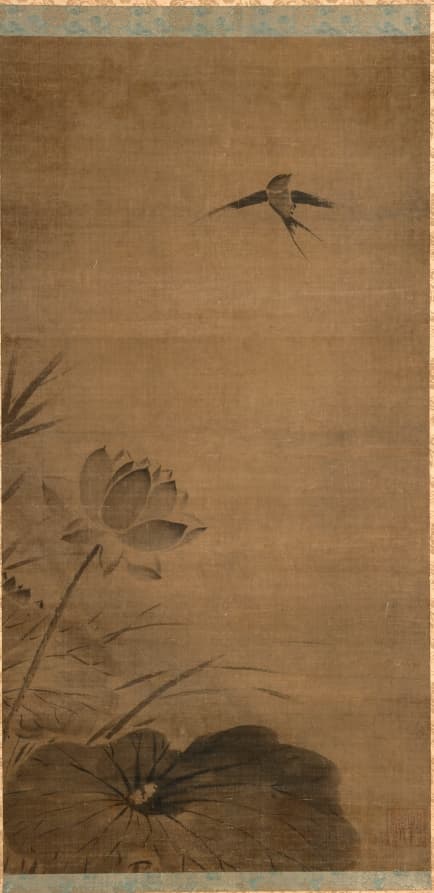 Swallow and Lotus — Fachang Muqi