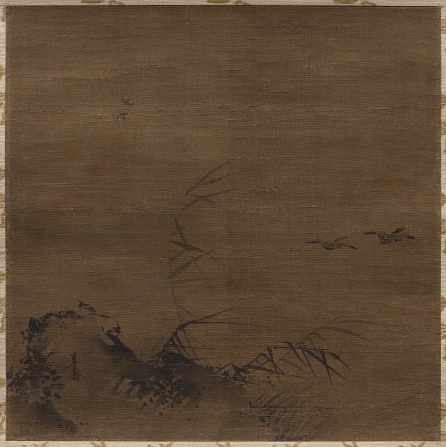 Waterfowl and Reeds — Liang Kai