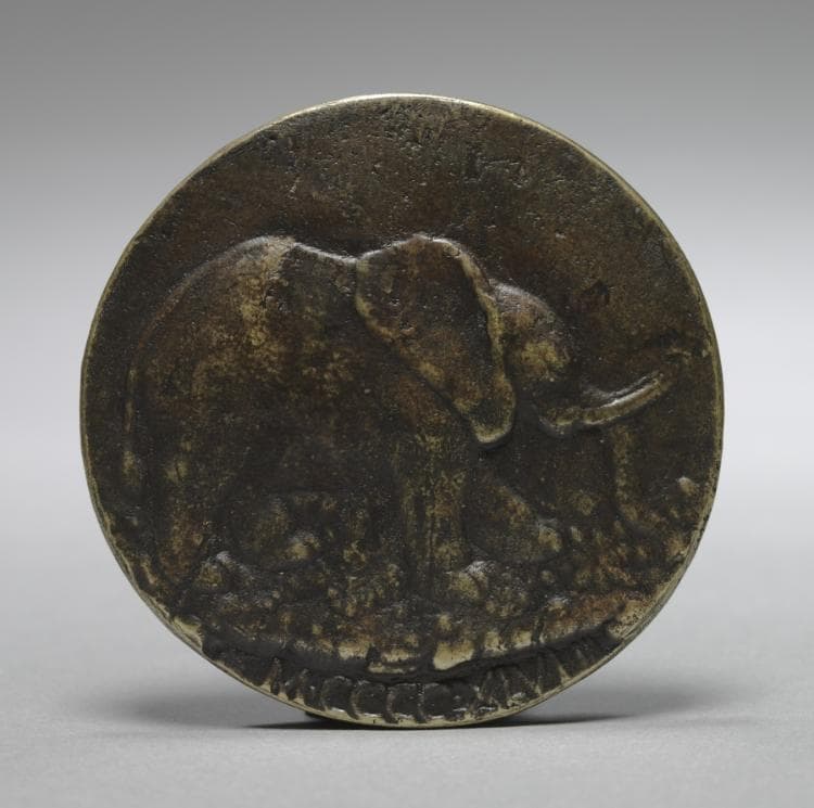 Medal of Isotta degli Atti da Rimini (reverse) — Matteo de' Pasti