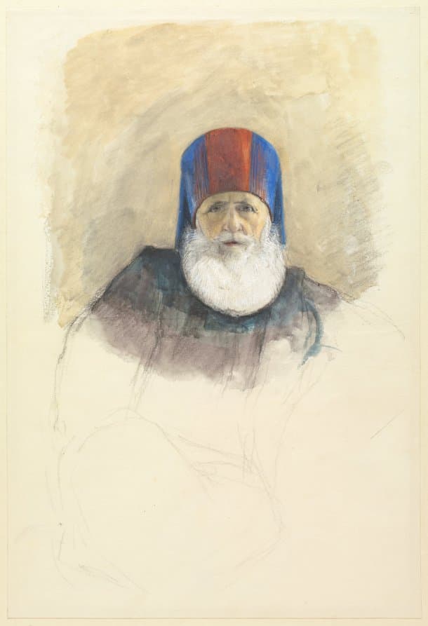 Study for Mehmet Ali Pasha — John Frederick Lewis