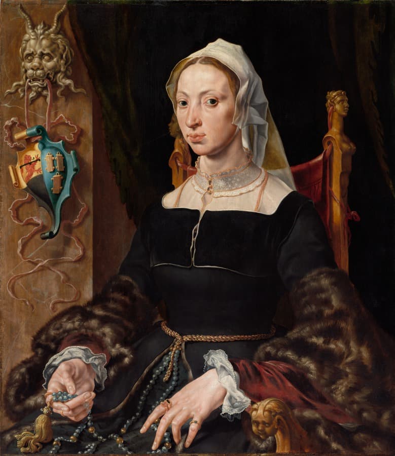 Portrait of Machtelt Suijs — Maerten van Heemskerck